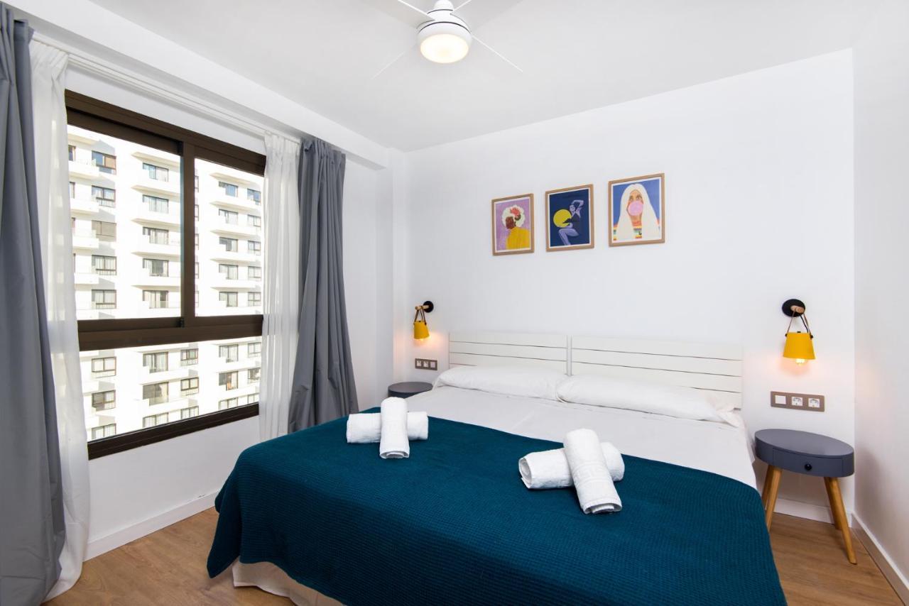 Aloha Puerto Private Apartment 1St Line Carihuela Beach Torremolinos Dış mekan fotoğraf