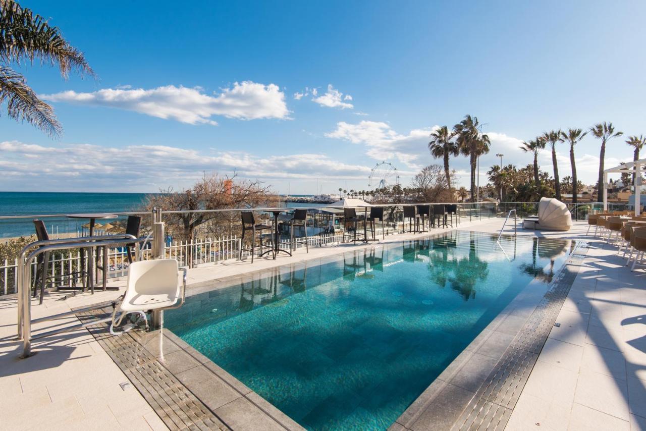 Aloha Puerto Private Apartment 1St Line Carihuela Beach Torremolinos Dış mekan fotoğraf